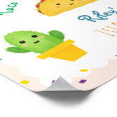 Taco Bout A Party | Fiesta Theenmaal Gedept Poster (Hoek)