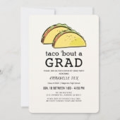 Taco Bout AFSTUDEERDER Black Drive-by Graduation P Kaart (Voorkant)