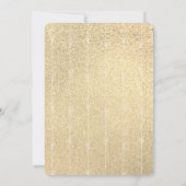 Taco Bout AFSTUDEERDER Chalkboard Gold Drive-by Af Kaart (Achterkant)