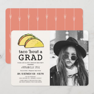 Taco Bout AFSTUDEERDER Photo Drive-by Graduation P Kaart