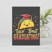 Taco 'Bout Afstuderen Afstudeer Cinco De Mayo  Kaart (Staand voorkant)