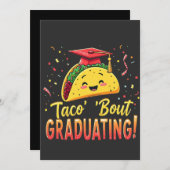 Taco 'Bout Afstuderen Afstudeer Cinco De Mayo  Kaart (Voorkant / Achterkant)