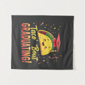 Taco 'Bout Afstuderen Afstudeerfeest Cinco De Mayo Wandkleed (Voorkant (horizontaal))