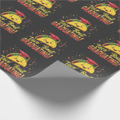 Taco 'Bout afstuderen Afstuderen Cinco de Mayo Cadeaupapier (Hoek)