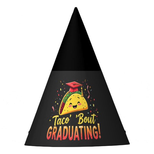 Taco 'Bout afstuderen Afstuderen Cinco de Mayo Feesthoedjes (Voorkant)
