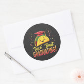 Taco 'Bout afstuderen Afstuderen Cinco de Mayo Ronde Sticker (Envelop)