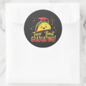 Taco 'Bout afstuderen Afstuderen Cinco de Mayo Ronde Sticker (Tas)