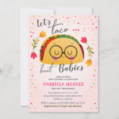 Taco Bout Baby's Twin Fiesta Baby shower Sprinkle Kaart (Voorkant)