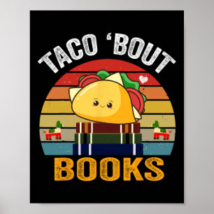 Taco Bout Boeken Grappig Mexicaans Eten Cinco de M Poster
