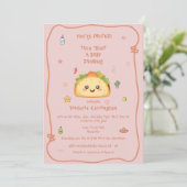 Taco ‘Bout Cute Baby Shower Kaart (Staand voorkant)