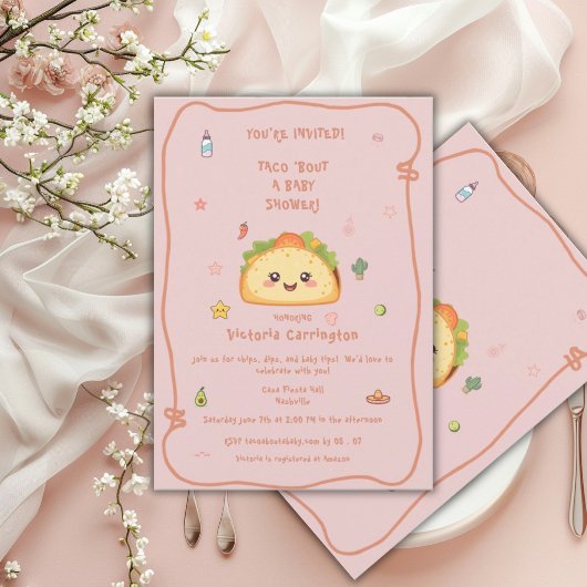 Taco ‘Bout Cute Baby Shower Kaart