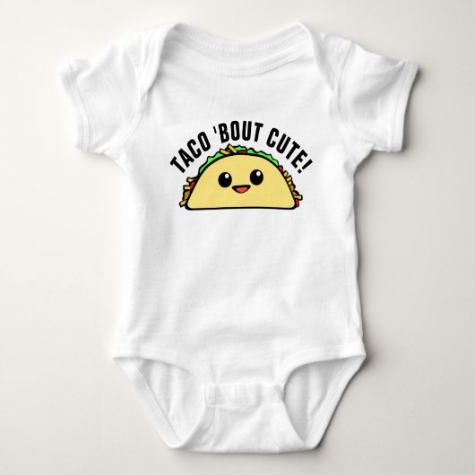 Taco Bout Cute BT Romper (Voorkant)