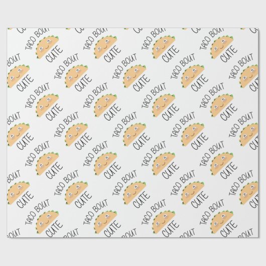Taco Bout Cute Cadeaupapier (Vlak)