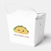 Taco Bout Cute Kawaii Taco Bedankdoosjes (Achterkant)