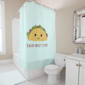 Taco Bout Cute Kawaii Taco Douchegordijn (In situ)