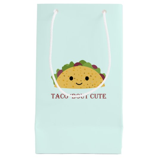 Taco Bout Cute Kawaii Taco Klein Cadeauzakje (Voorkant)