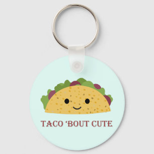 Taco Bout Cute Kawaii Taco Sleutelhanger