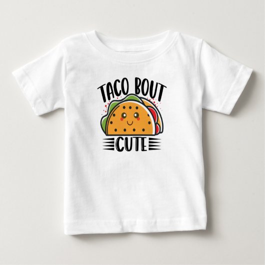 Taco Bout Cute Kinderen Toddlers Tacos Lover (Voorkant)