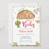 Taco Bout een Baby Baby shower Uitnodiging Fiesta (Voorkant)