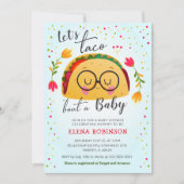 Taco Bout een Baby Mexicaanse Fiesta Blue Boy Show Kaart (Voorkant)