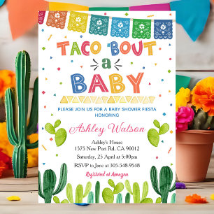 Taco 'Bout een Baby Shower Uitnodiging Mexicaans F