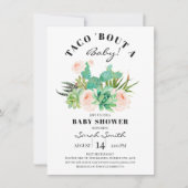 Taco Bout Een baby Succulent Baby shower Kaart (Voorkant)