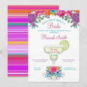 Taco Bout Een bruid Vrijgezellenfeest Fiesta Uitno Kaart (Voorkant / Achterkant)