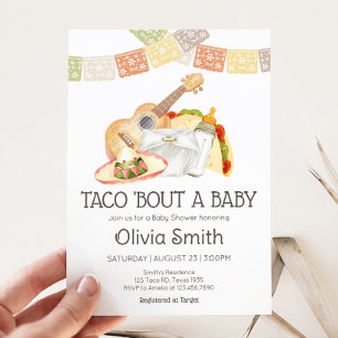 Taco 'Bout Een Mexicaans Baby shower uit Baby Kaart
