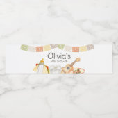 Taco 'Bout Een Mexicaans Baby shower uit Baby Waterfles Etiket (Enkel label)