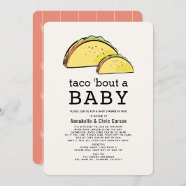 Taco Bout Fiesta Baby shower per post Kaart