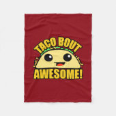 Taco Bout Geweldige Fleece Deken (Voorkant)