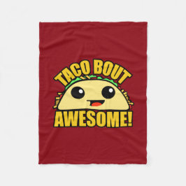 Taco Bout Geweldige Fleece Deken
