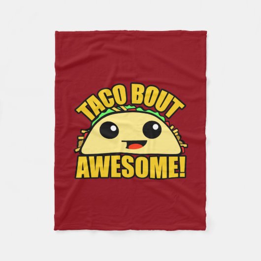 Taco Bout Geweldige Fleece Deken (Voorkant)