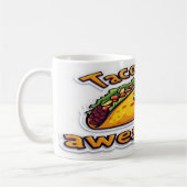 Taco 'Bout Geweldige - Fun Foodie Quote Design Koffiemok (Links)