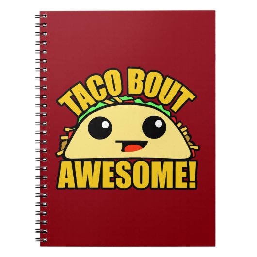 Taco Bout Geweldige Notitieboek (Voorkant)