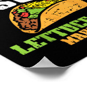 Taco Bout Jesus Lettuce Pray Cinco De Mayo Christi Poster (Hoek)
