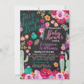 Taco Bout Love Baby shower Invitation Kaart (Voorkant)