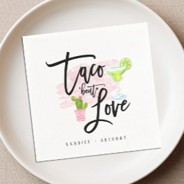Taco Bout Love Bruiloftsfeest Fiesta Servet