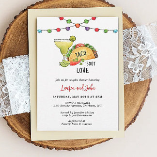 Taco Bout Love Couples Vrijgezellenfeest Fiesta Kaart