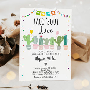 Taco Bout Love Fiesta Cactus Vrijgezellenfeest Kaart