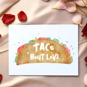 Taco 'Bout Love Fiesta Thema Valentijnsdag Kaart