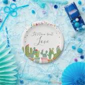 Taco Bout Love Fiesta Vrijgezellenfeest Paper Bord (Feest)