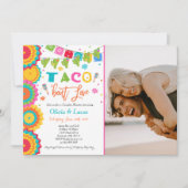 Taco Bout Love Invitation Couples Fiesta Shower Kaart (Voorkant)