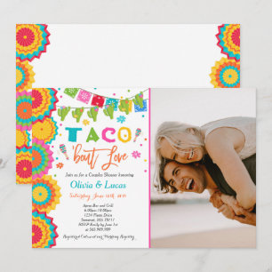 Taco Bout Love Invitation Couples Fiesta Shower Kaart