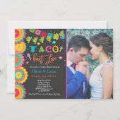 Taco Bout Love Invitation Couples Fiesta Shower Kaart (Voorkant)