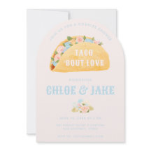 Taco 'Bout Love Koppel Bruiloftsinvatie