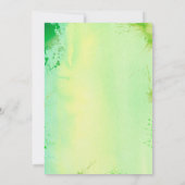 Taco bout love koppel shower uitnodiging cactus (Achterkant)