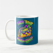 Taco Bout Mardi Gras Fat Tuesday Funny Mexican Foo Koffiemok (Links)