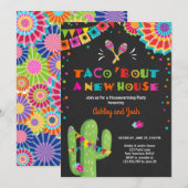 Taco Bout New House Fiesta Housewarming Party Kaart (Voorkant / Achterkant)