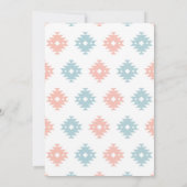 Taco Bout of a Baby Taco Fiesta Gender onthulling Kaart (Achterkant)